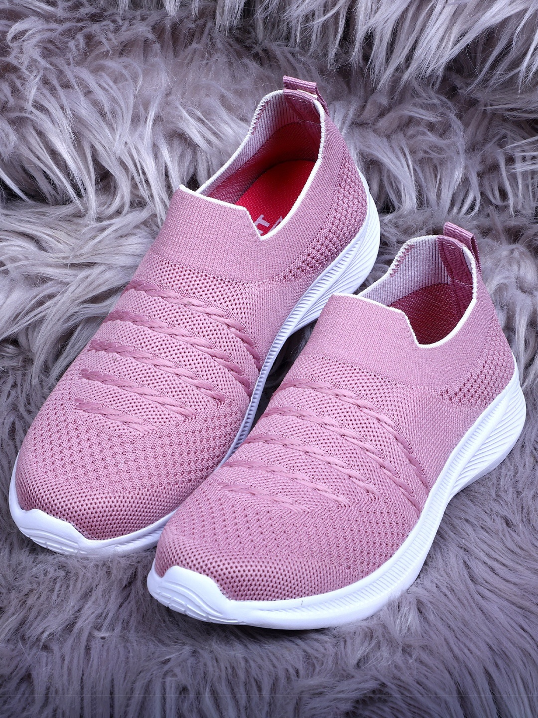 

TPENT Women Rose Mesh Running Non-Marking Shoes