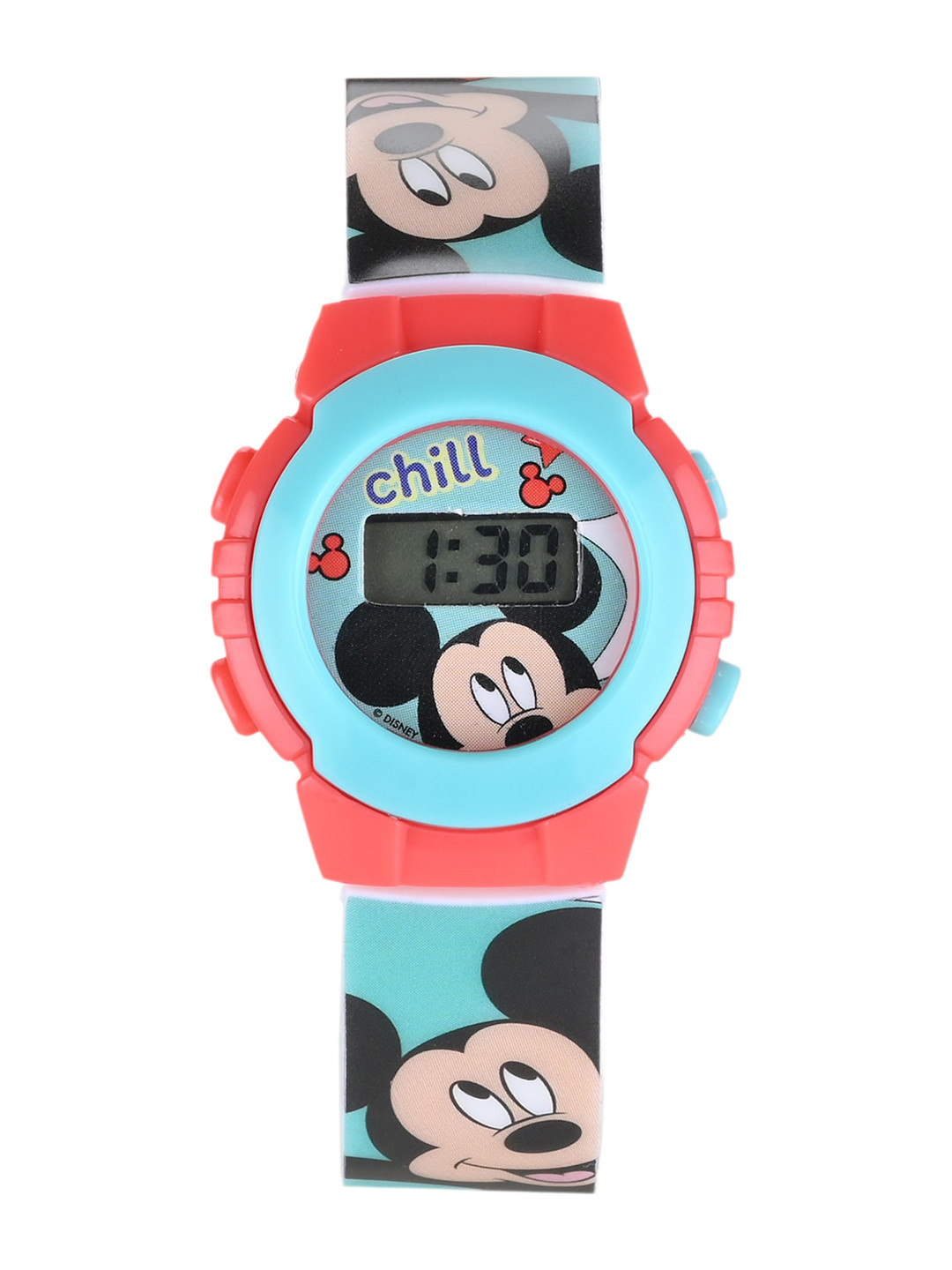 

Disney Boys Printed Disney Mickey Dial & Straps Digital Multi Function Automatic Watch