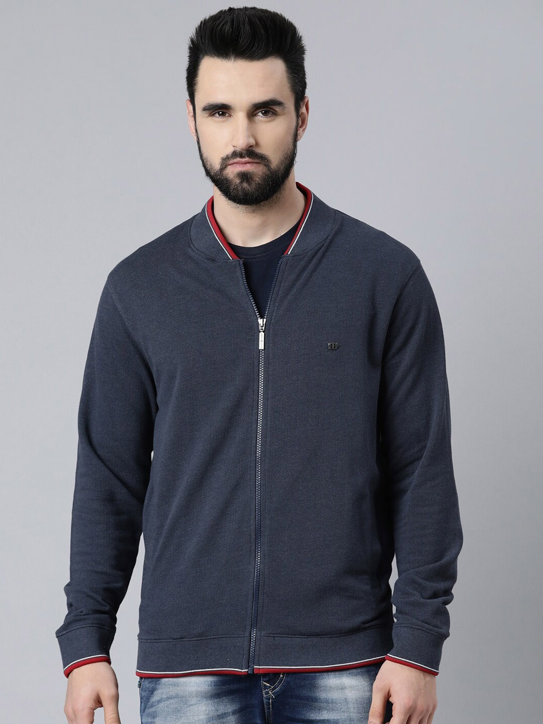 

DIXCY SCOTT MAXIMUS Men Cotton Lightweight Bomber Jacket, Na