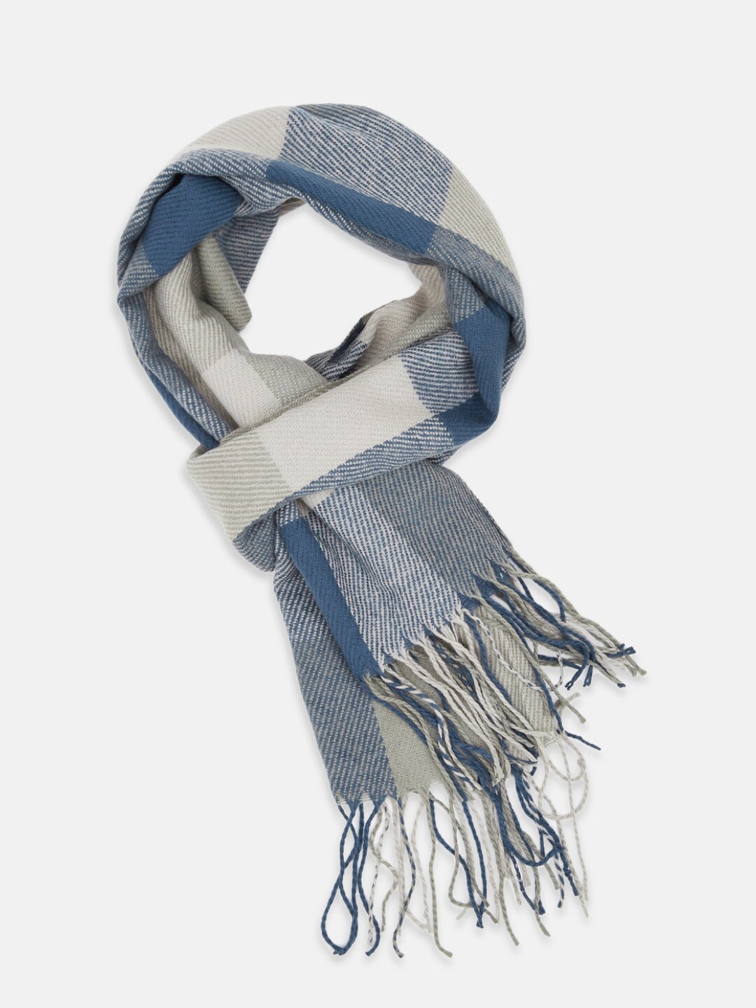 

BYFORD by Pantaloons Men Acrylic Stole, Blue