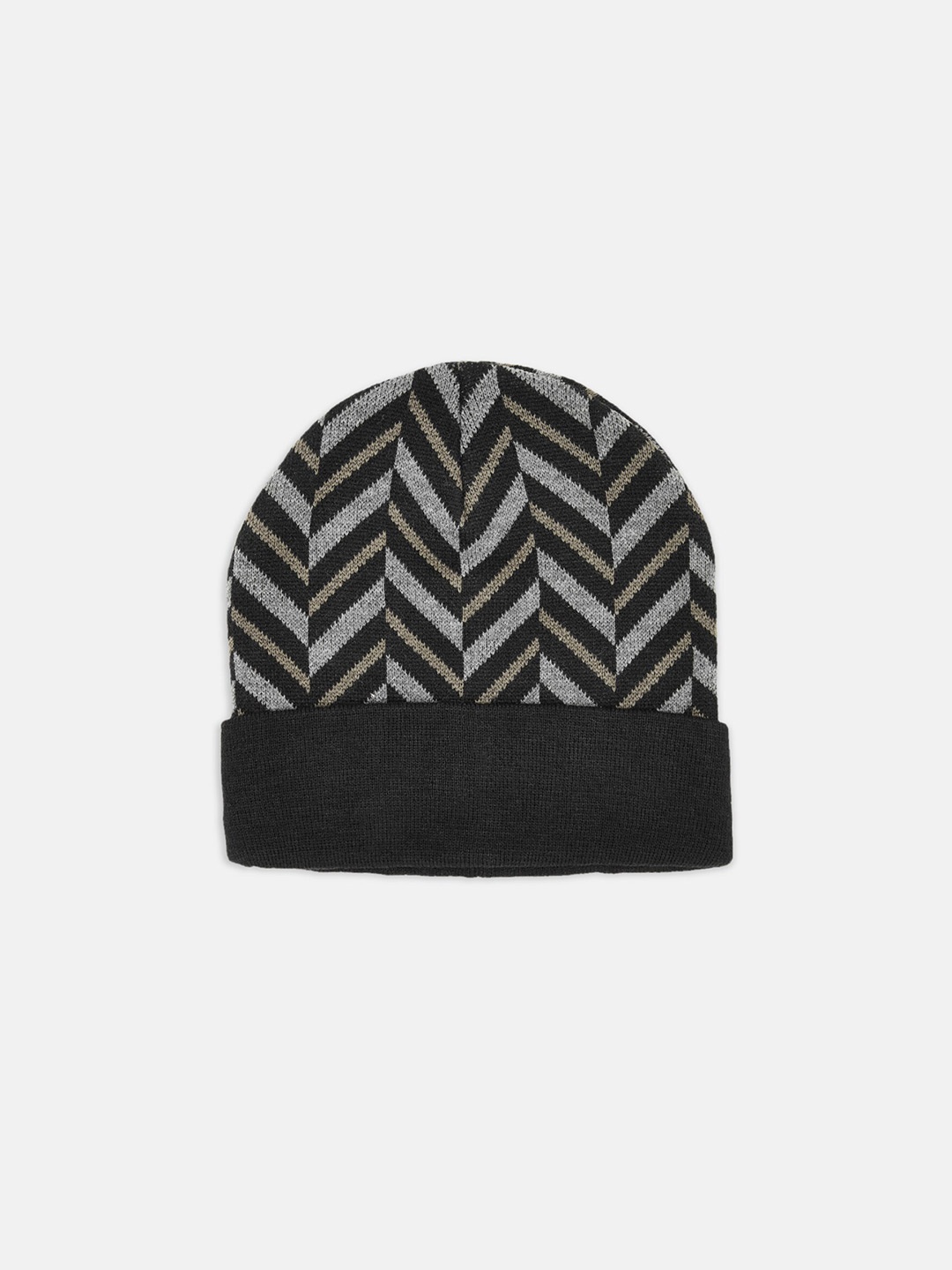 

BYFORD by Pantaloons Men Acrylic Beanie, Black