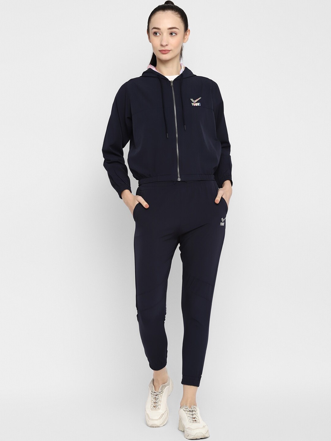 Yuuki Women Tracksuits, Navy blue