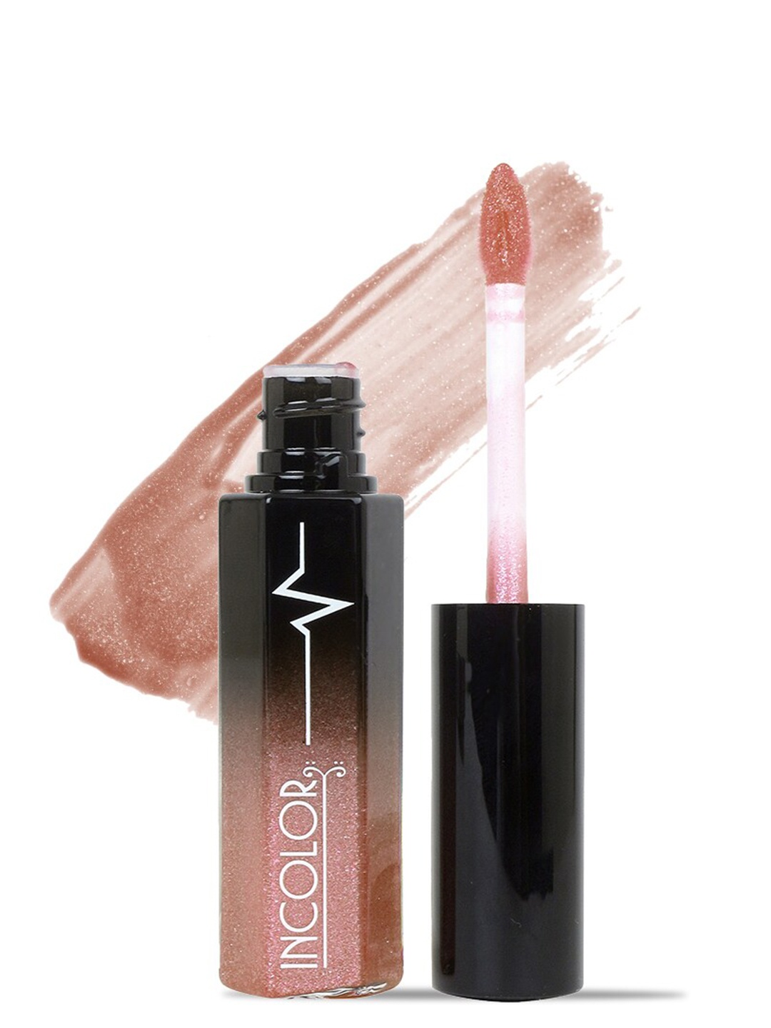 INCOLOR Paraben Free Crystal Brilliance Lip Gloss 8ml - Shade 12, Nude
