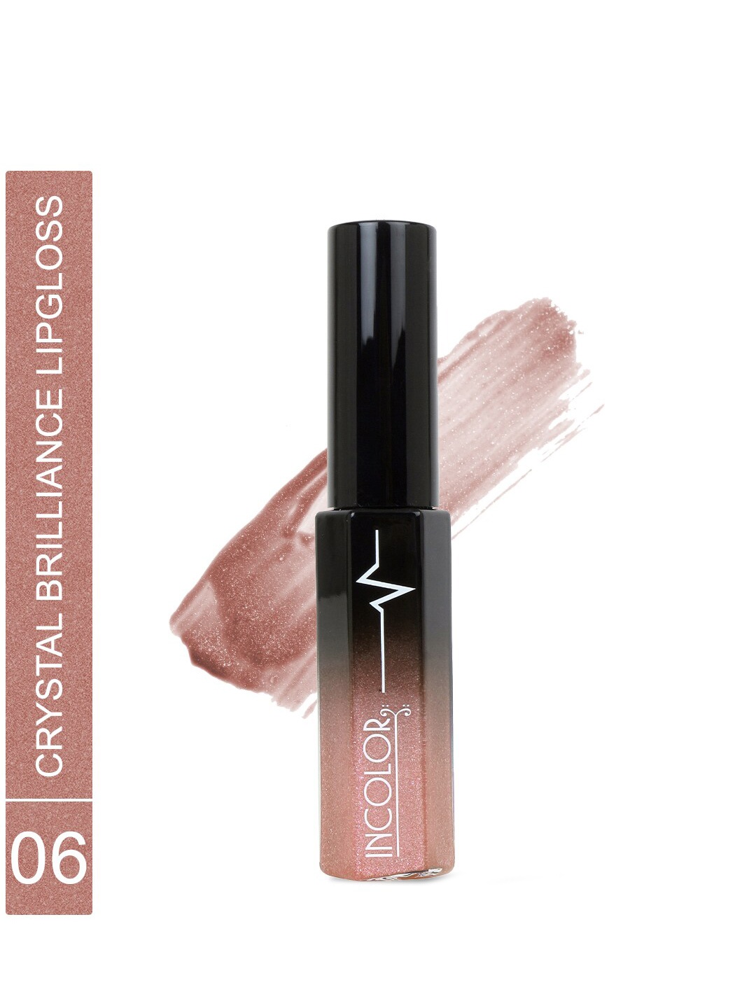 

INCOLOR Paraben Free Crystal Brilliance Lip Gloss 8ml - Shade 06, Nude