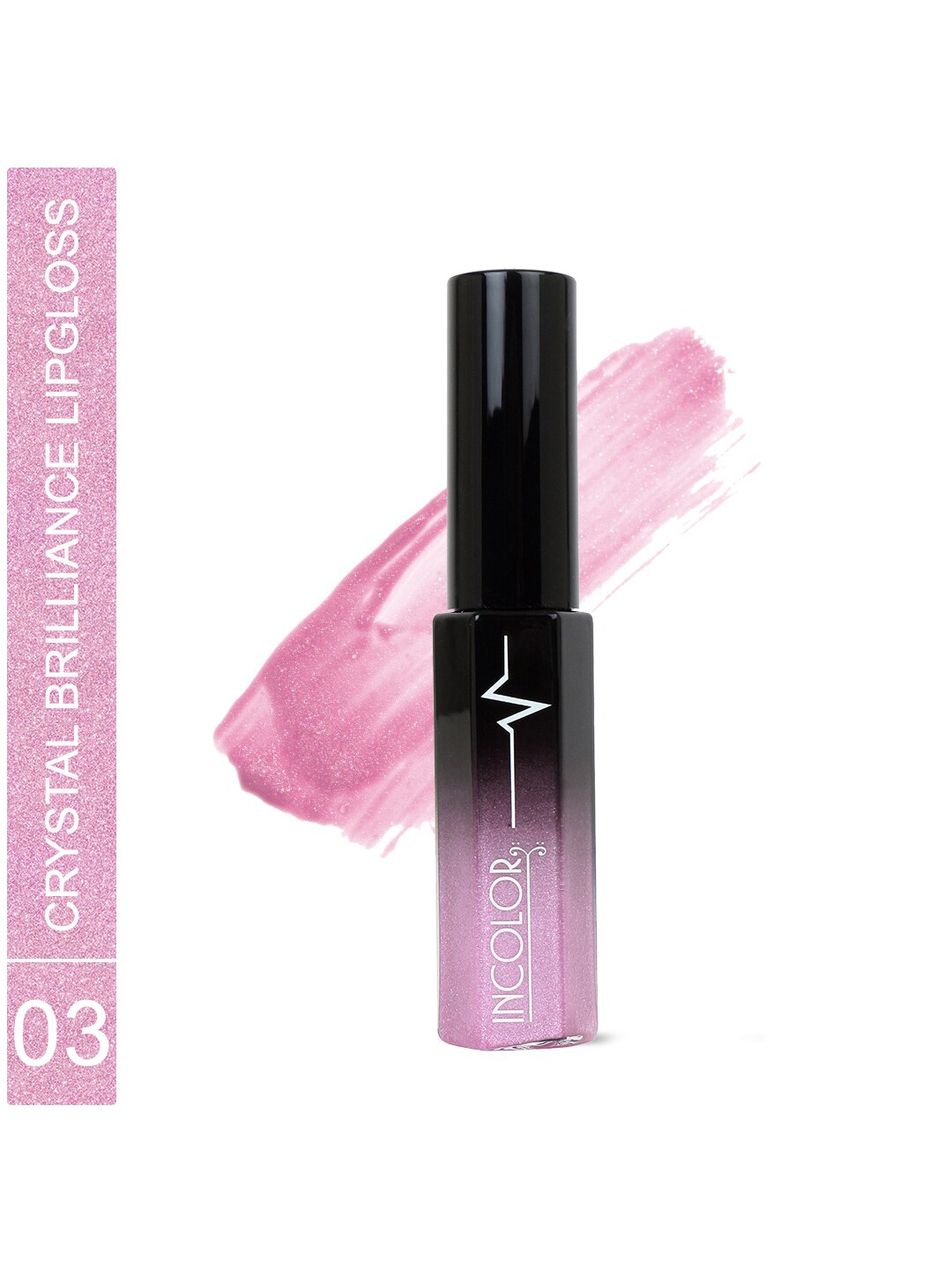 

INCOLOR Paraben Free Crystal Brilliance Lip Gloss 8ml - Shade 03, Pink