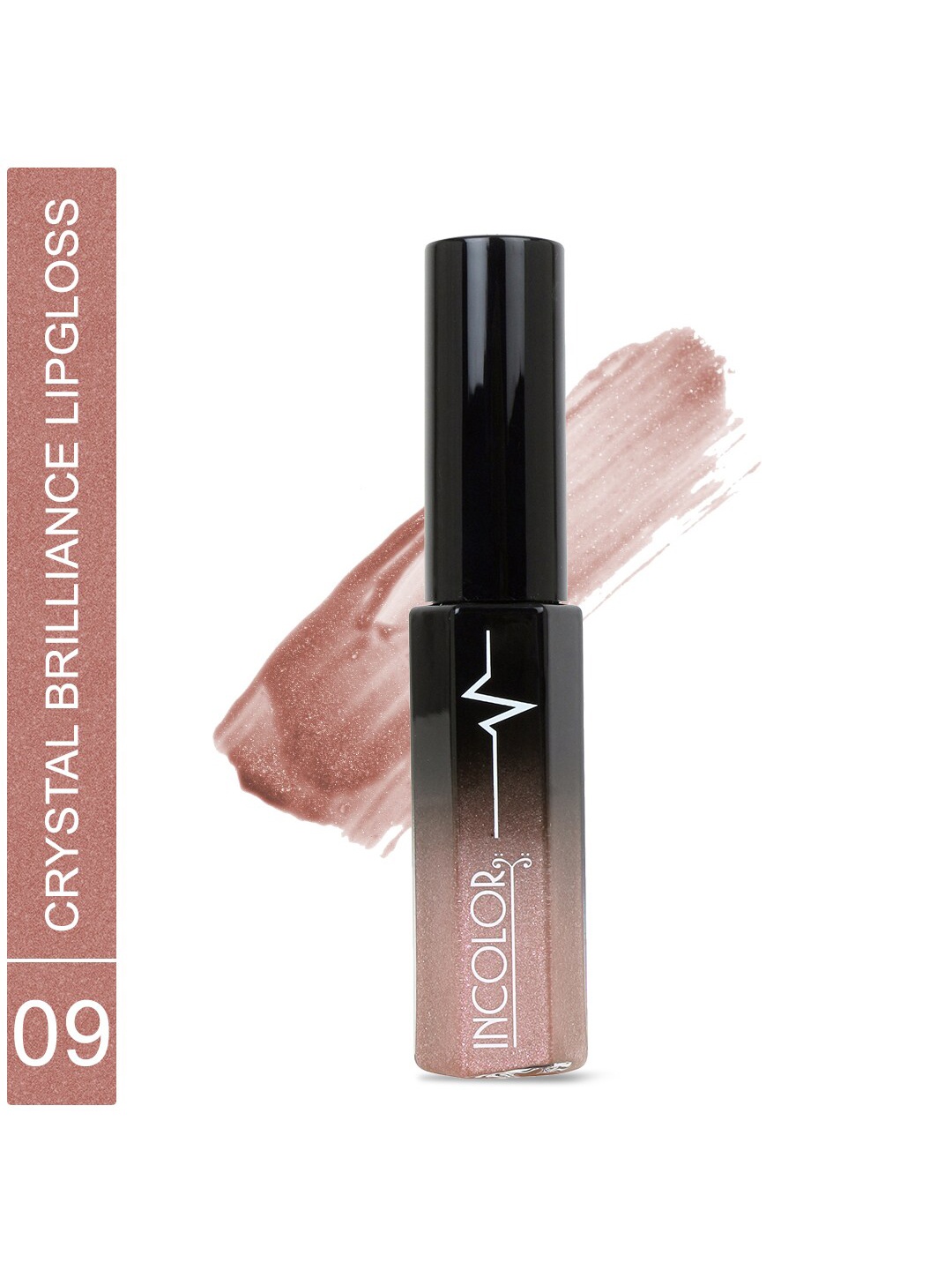 

INCOLOR Paraben Free Crystal Brilliance Lip Gloss 8ml - Shade 09, Nude