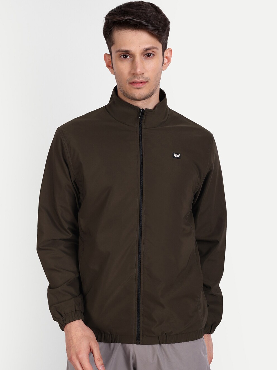 

SIAPA Men Windcheater Outdoor Bomber Jacket, Olive