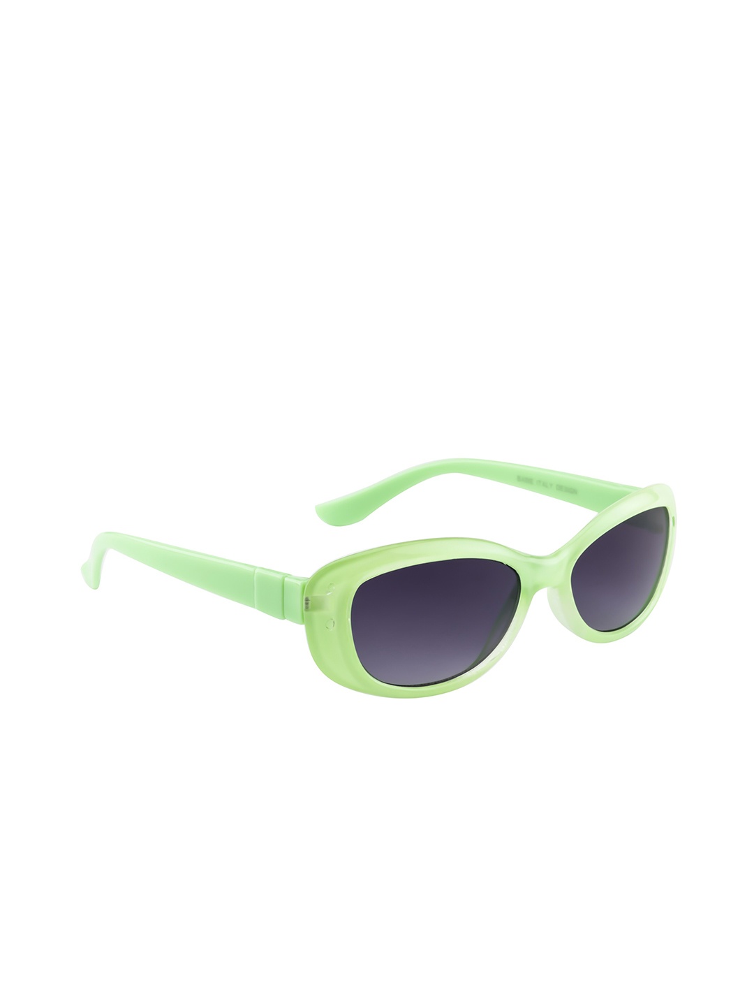 

YK Kids Oval Sunglasses with UV Protected Lens, Green