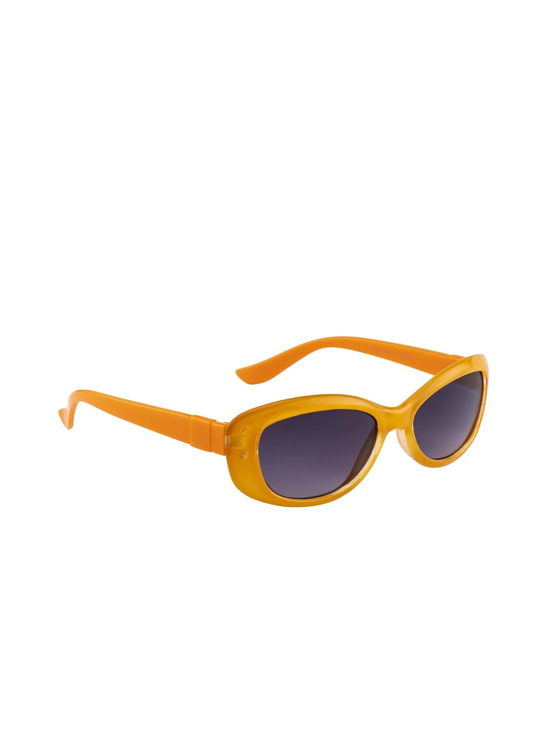 

YK Unisex Kids Oval Sunglasses with UV Protected Lens, Grey