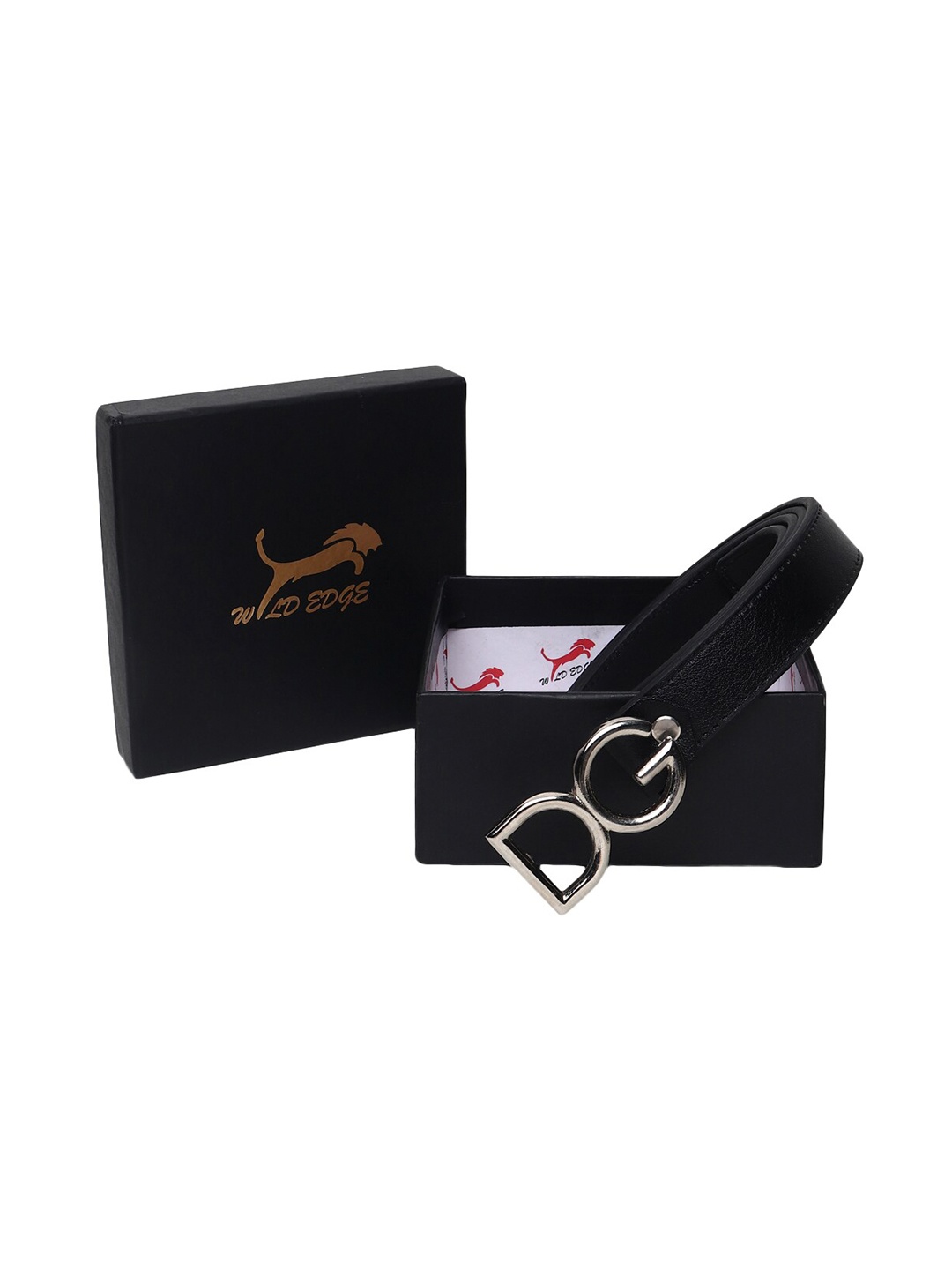 

WILD EDGE Women PU Belt, Black