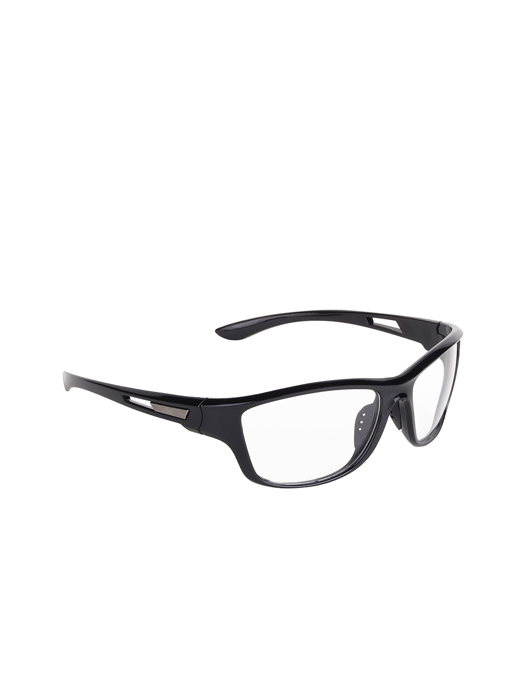 

GARTH Unisex Sports Sunglasses with UV Protected Lens, Black