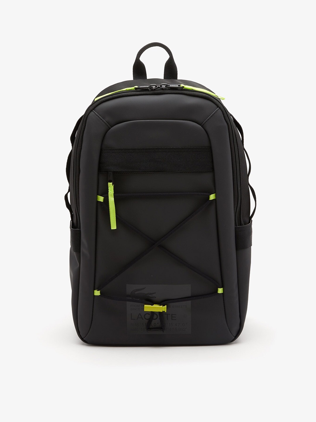 

Lacoste Men Water-Repellent Backpack, Black