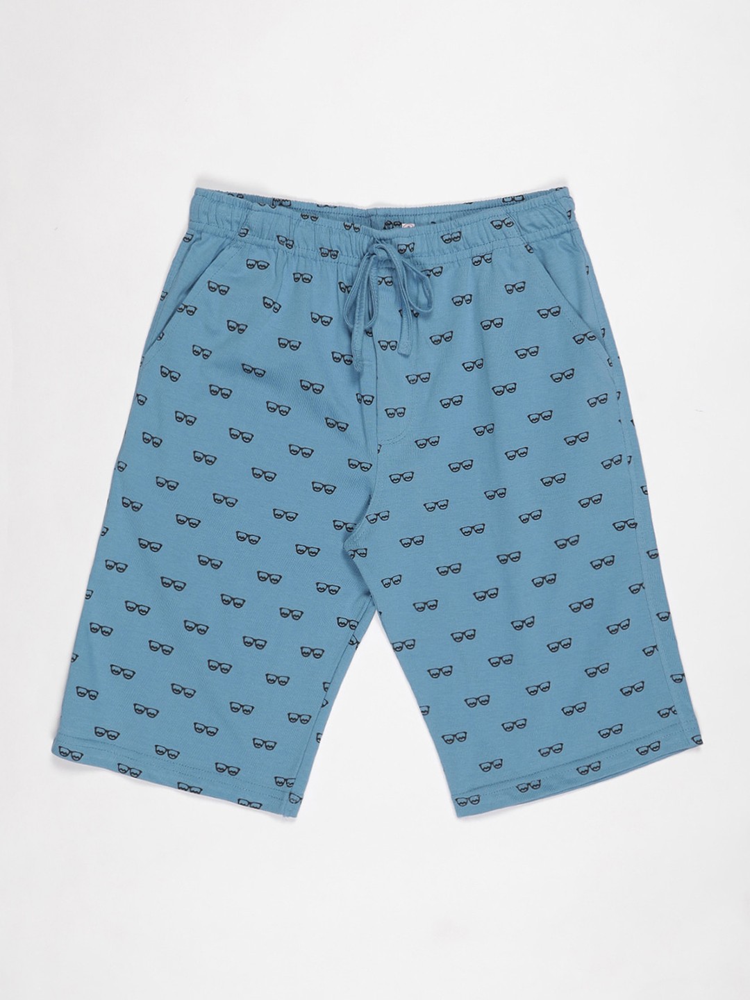 

V2 Value & Variety Boys Conversational Printed Outdoor Cotton Shorts, Blue