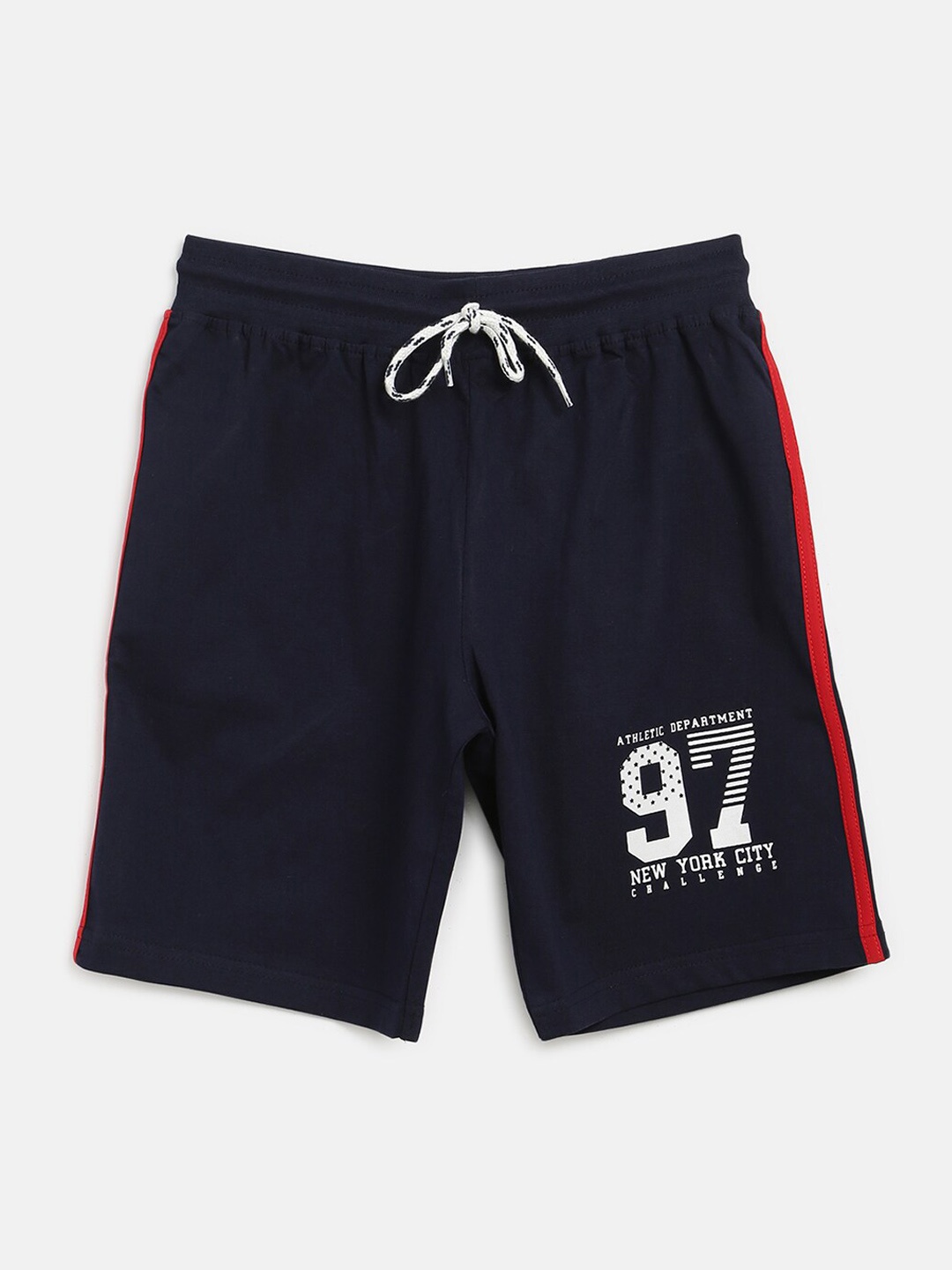 

V2 Value & Variety Boys Typography Printed Cotton Outdoor Shorts, Blue