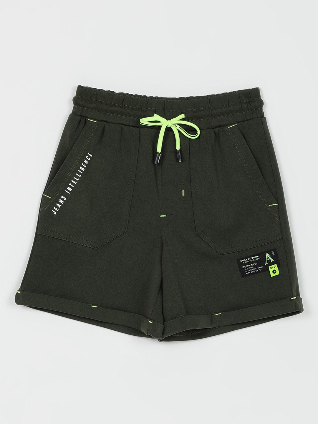 

V2 Value & Variety Boys Solid Outdoor Shorts, Green