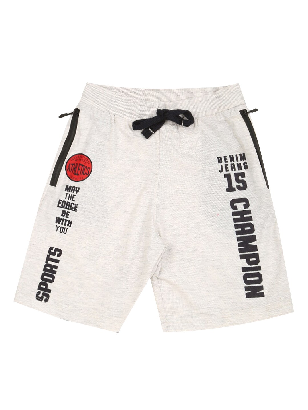 

V2 Value & Variety Boys Cotton Outdoor Shorts, Grey