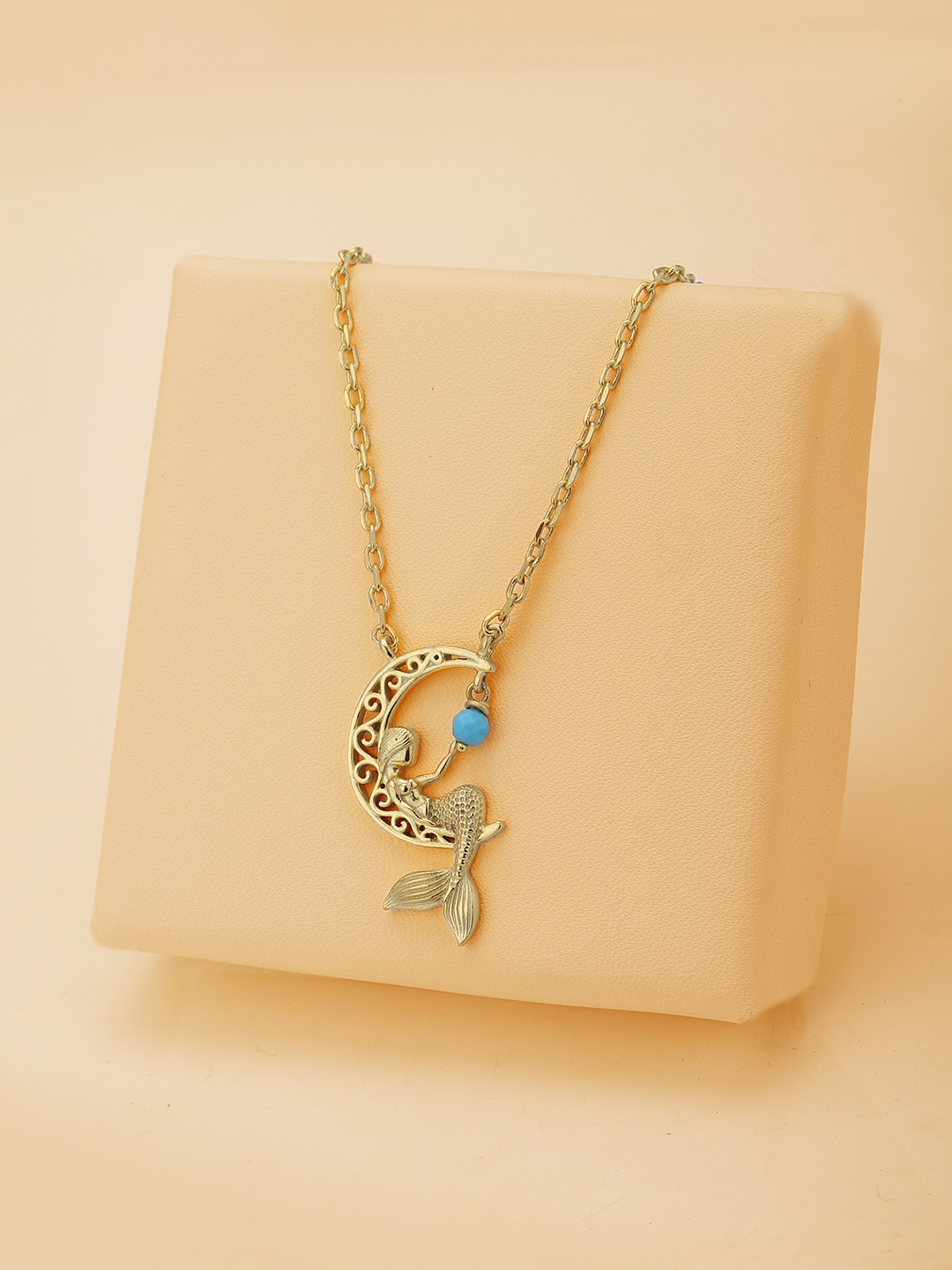

Carlton London Brass Gold-Plated Necklace