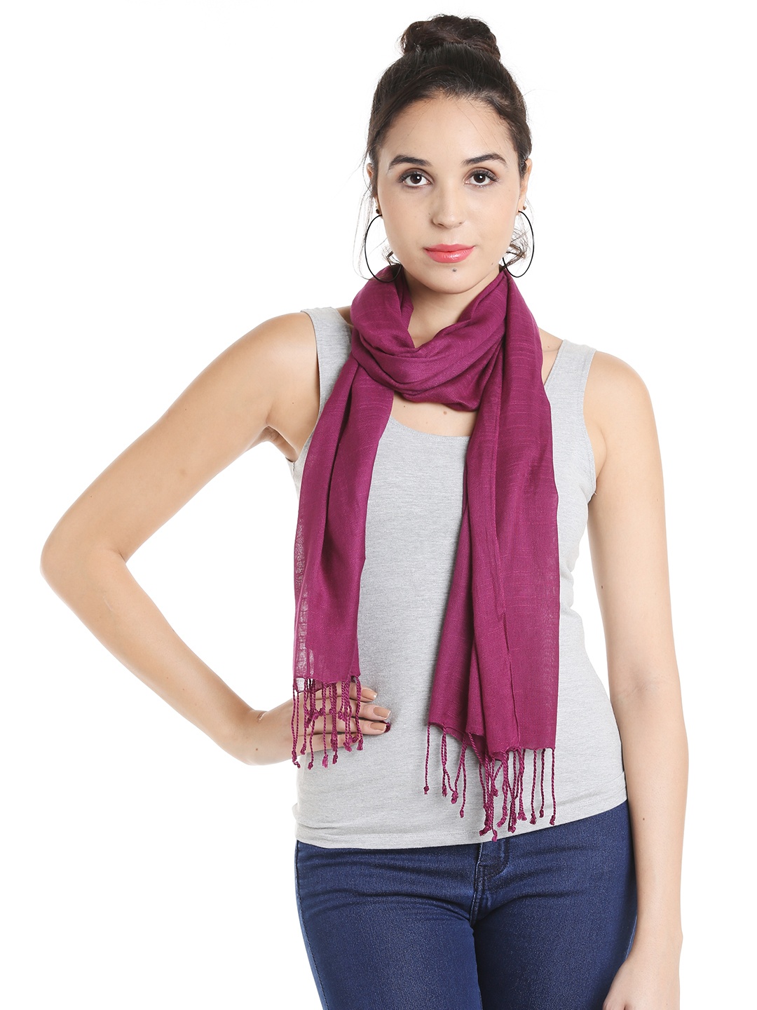 

Noi Magenta Printed Stole