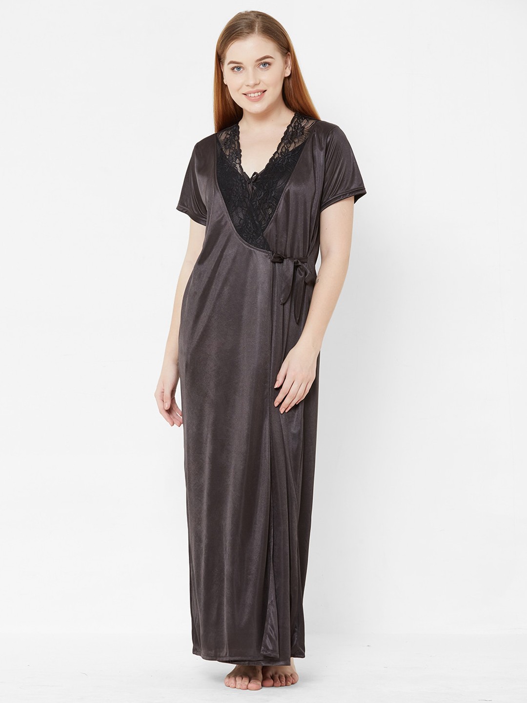 

FashionRack Maxi Everyday Nightdress, Black