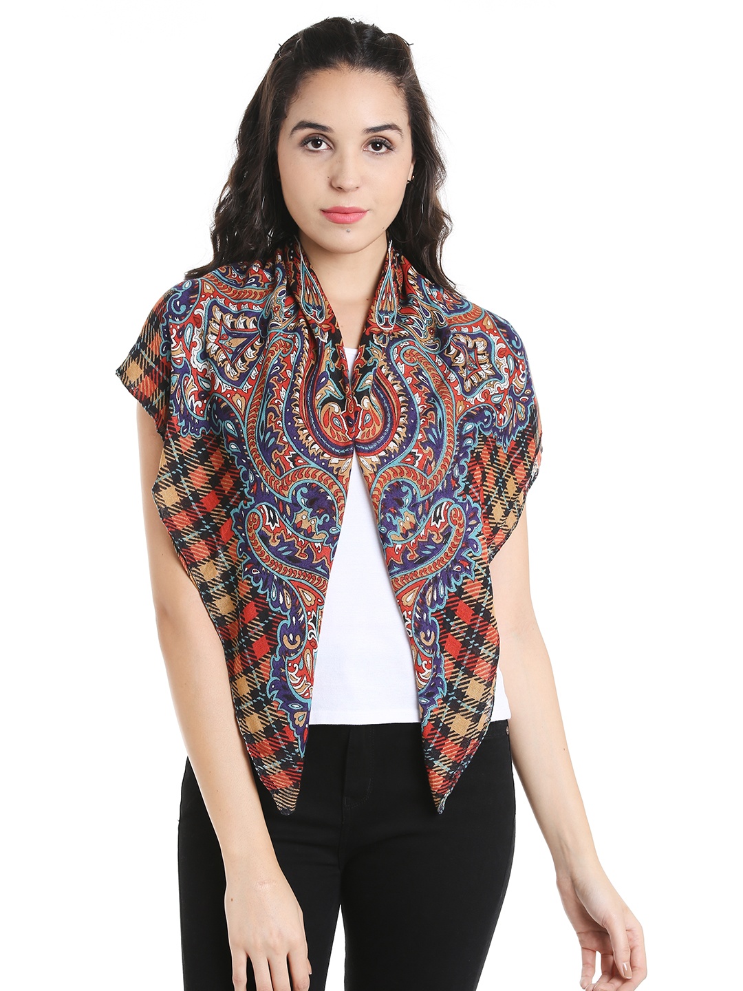 

Noi Multicoloured Printed Scarf, Multi