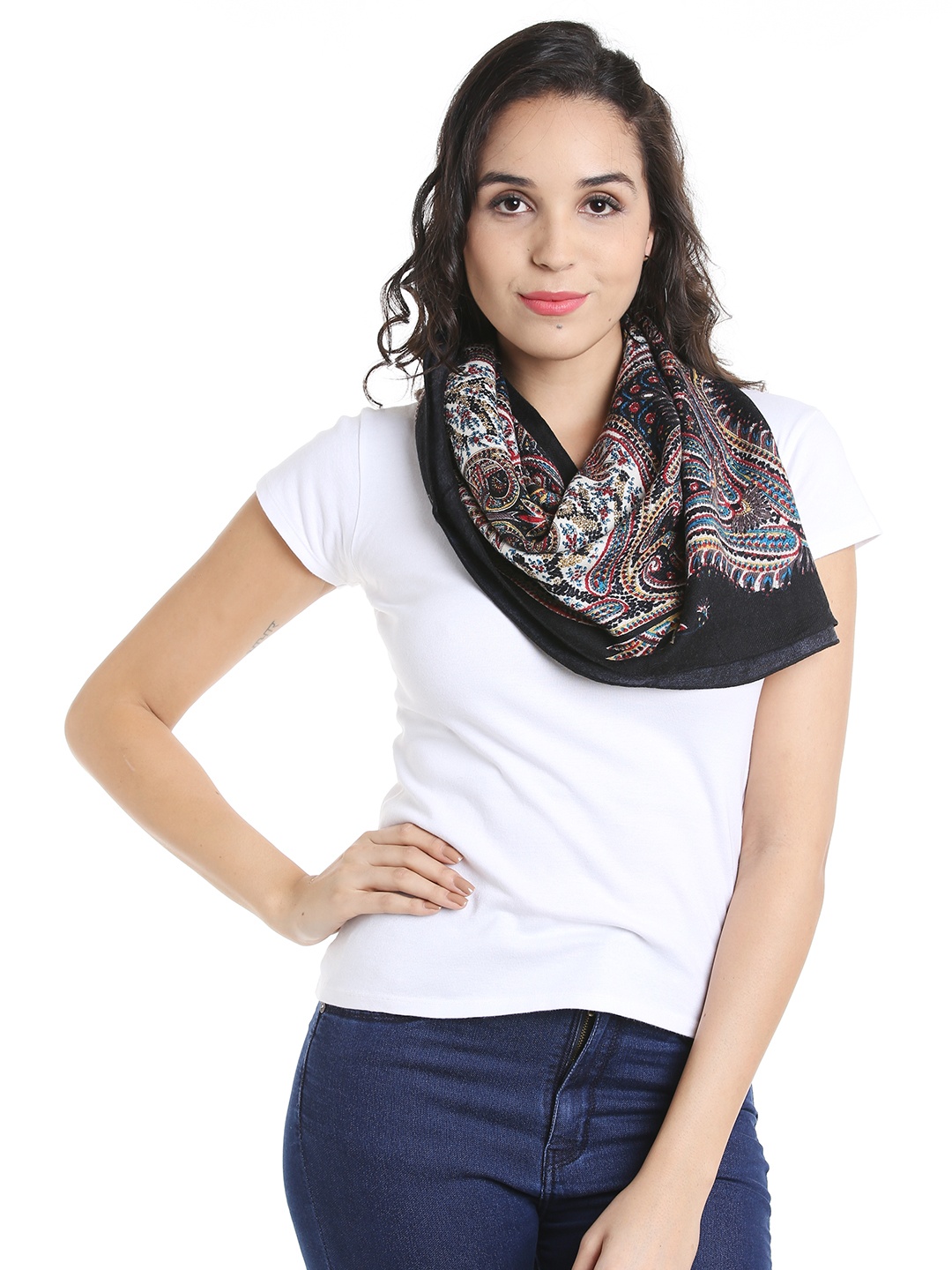 

Noi Multicoloured Printed Scarf, Multi