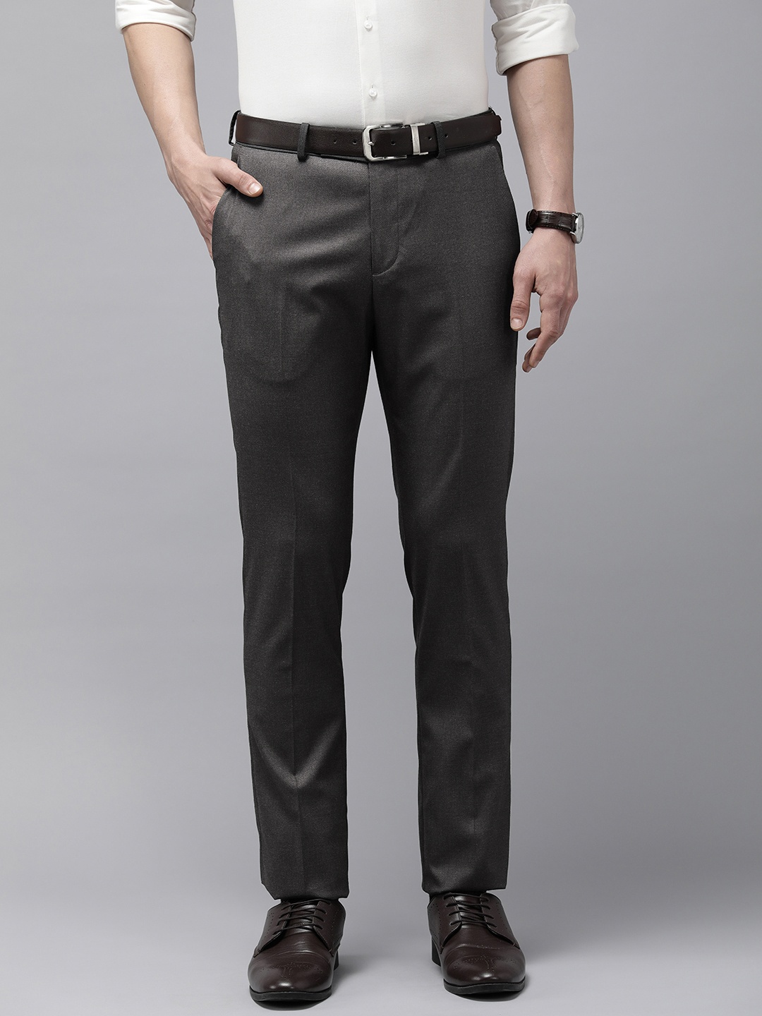 

Arrow Men Tailored Trousers, Grey