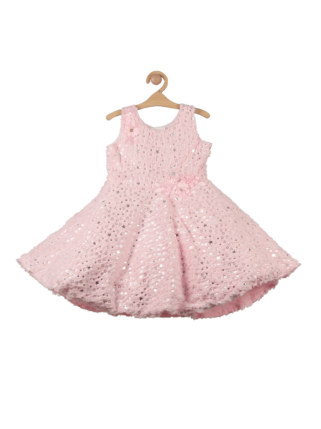 

Lil Lollipop Girls Furr Dress, Pink