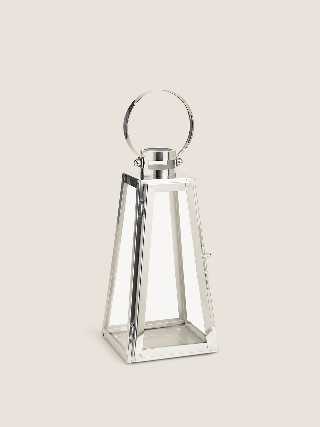 

Marks & Spencer Silver-Toned Lantern Metal Table Lamp