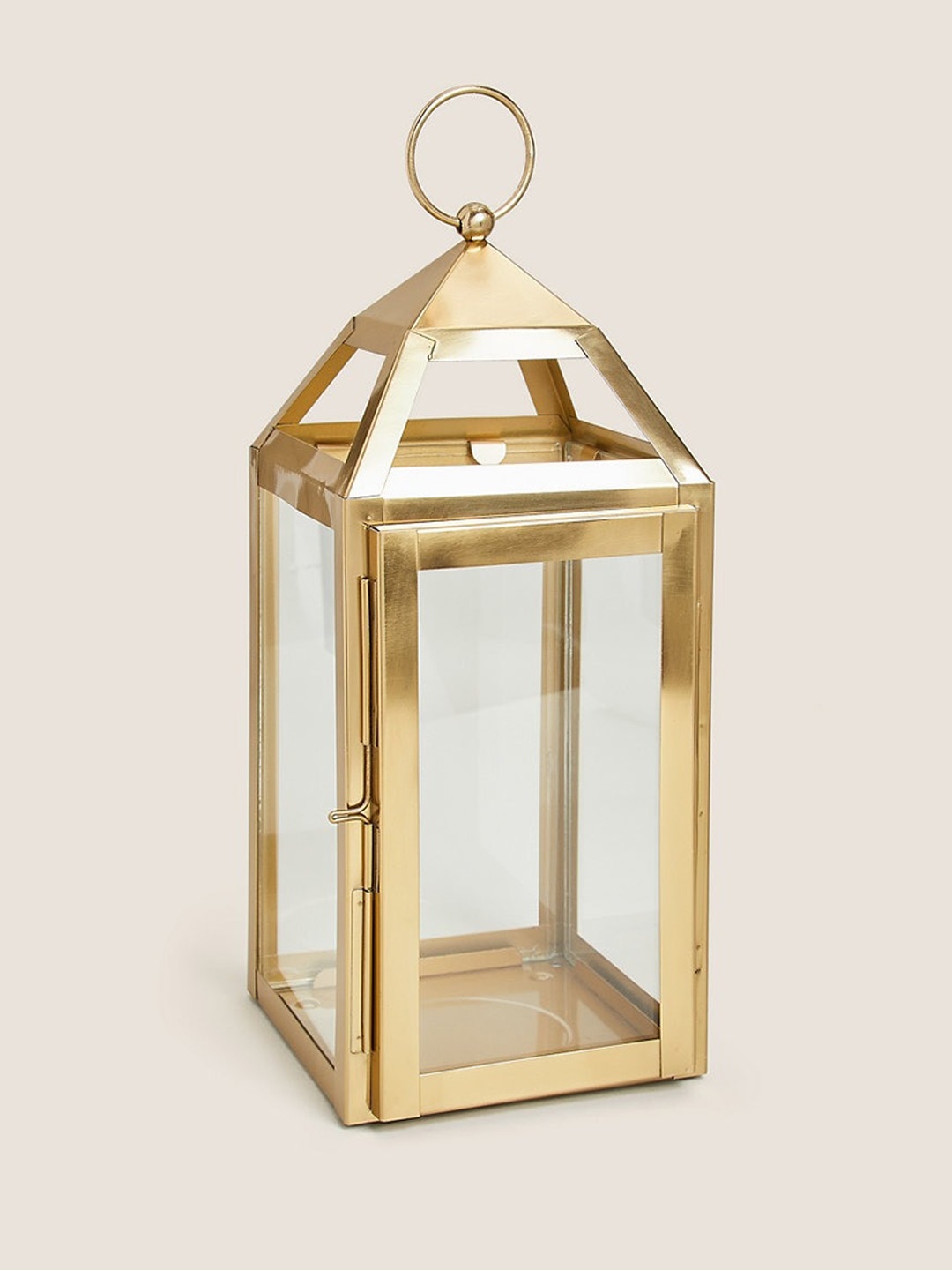 

Marks & Spencer Gold-Toned Rectangle Glass Table Lamp