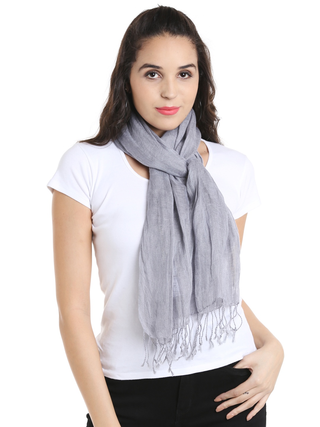 

Noi Grey Linen Stole