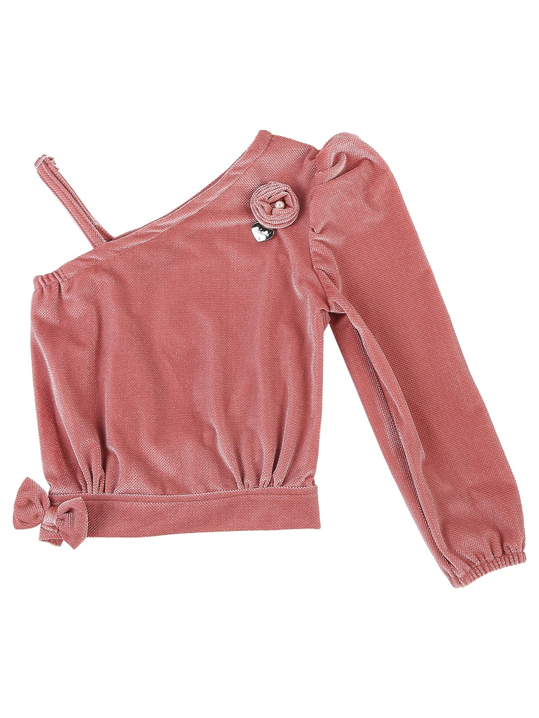 

Actuel Girls One Shoulder Top, Pink