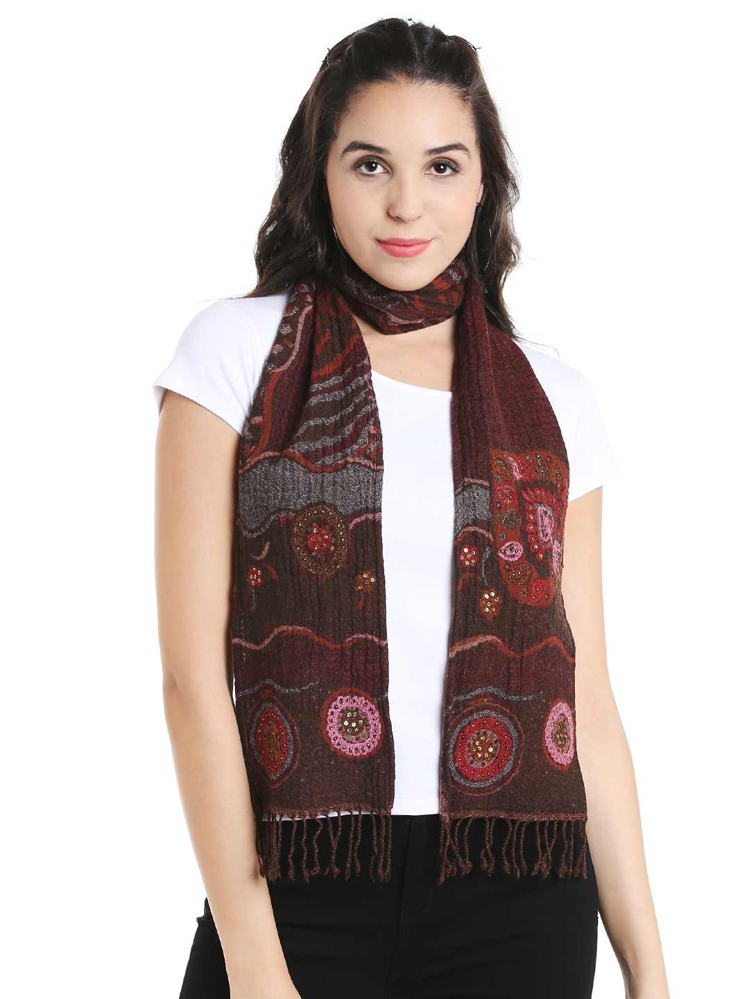 

Noi Multicoloured Printed Stole, Multi