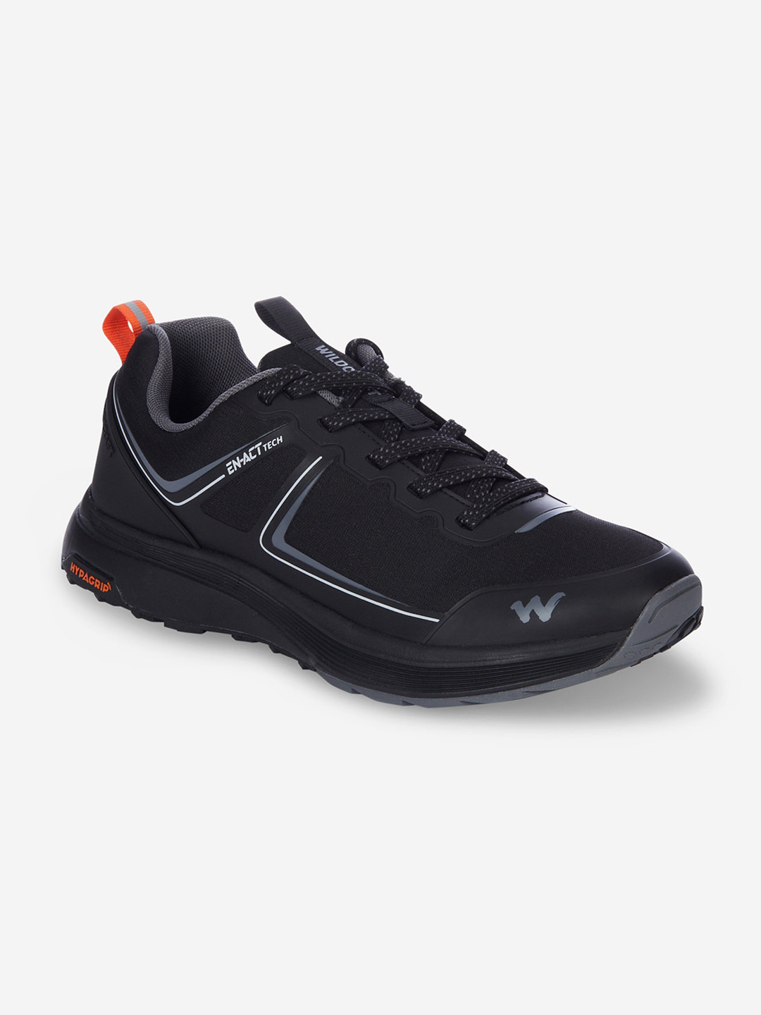

Wildcraft Men Lightweight Lace-Ups Sneakers, Black