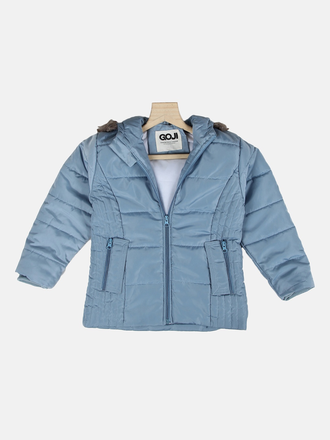 

GOJI Girls Parka Jacket, Blue