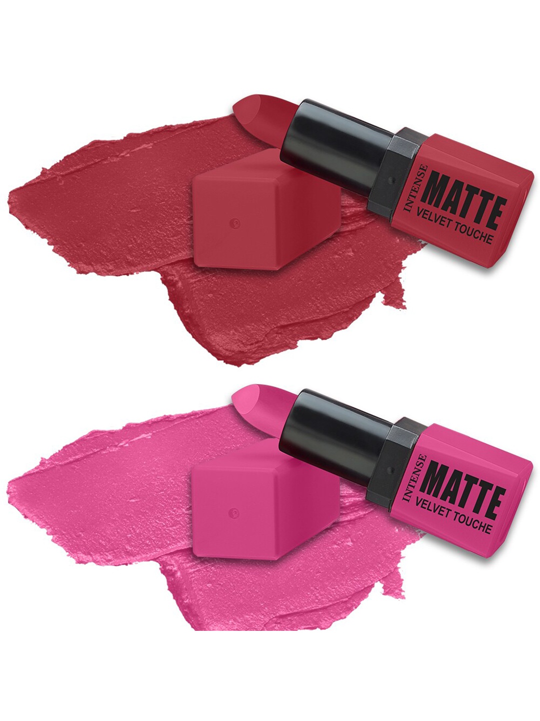 

ForSure Set of 2 Intense Matte Velvet Touche Long Lasting Lipsticks 3.5g Each - 309 & 303, Rust