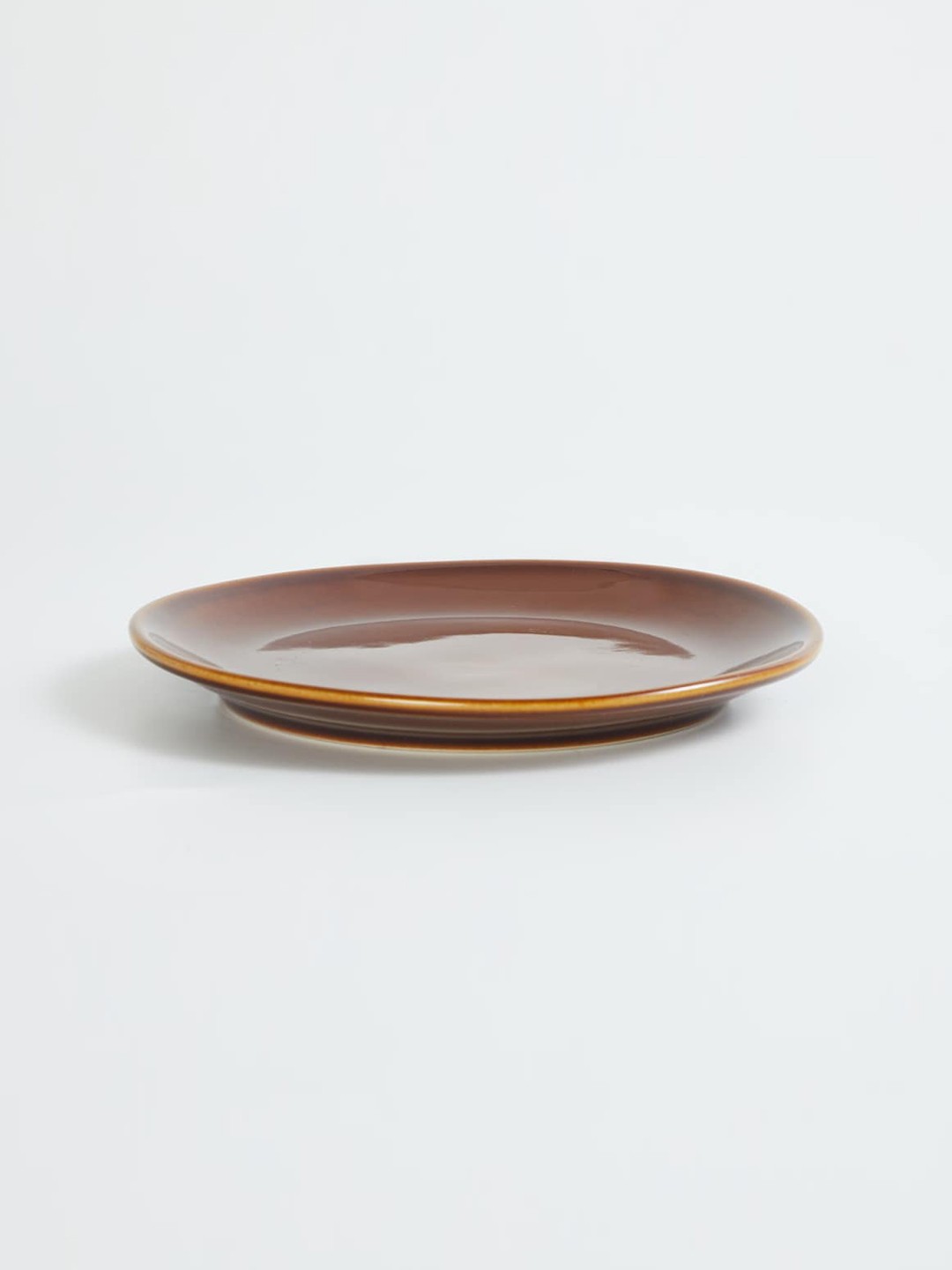 

Home Centre Brown Stoneware Glossy Plate