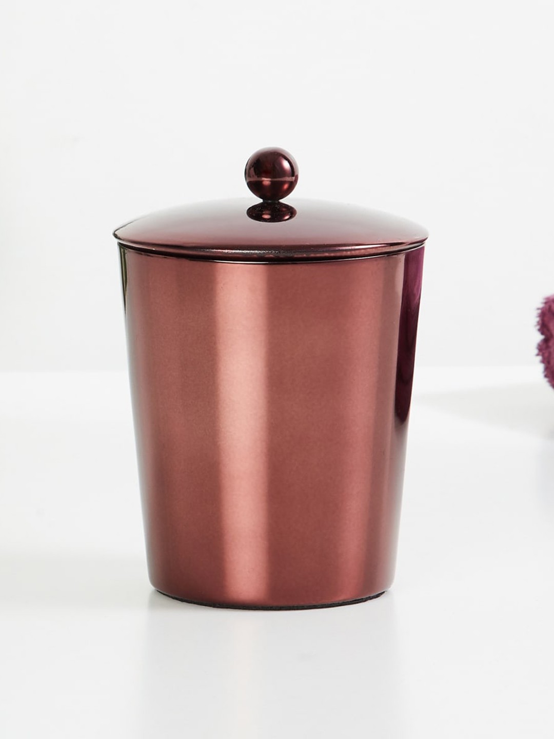 

Home Centre Panama Charm Brown Stainless Steel Container with Lid