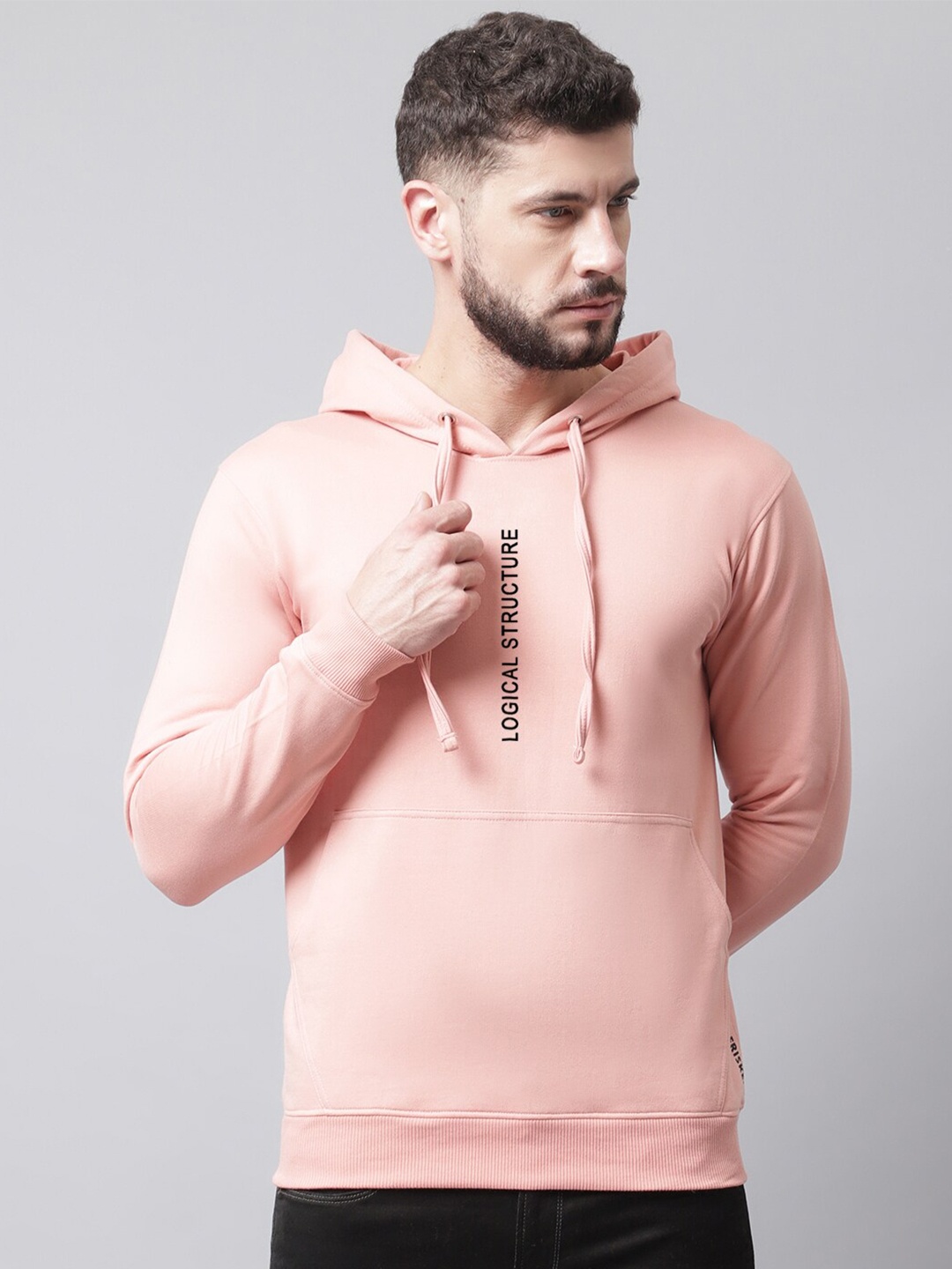 

Friskers Men Hooded Fleece Sweatshirt, Green