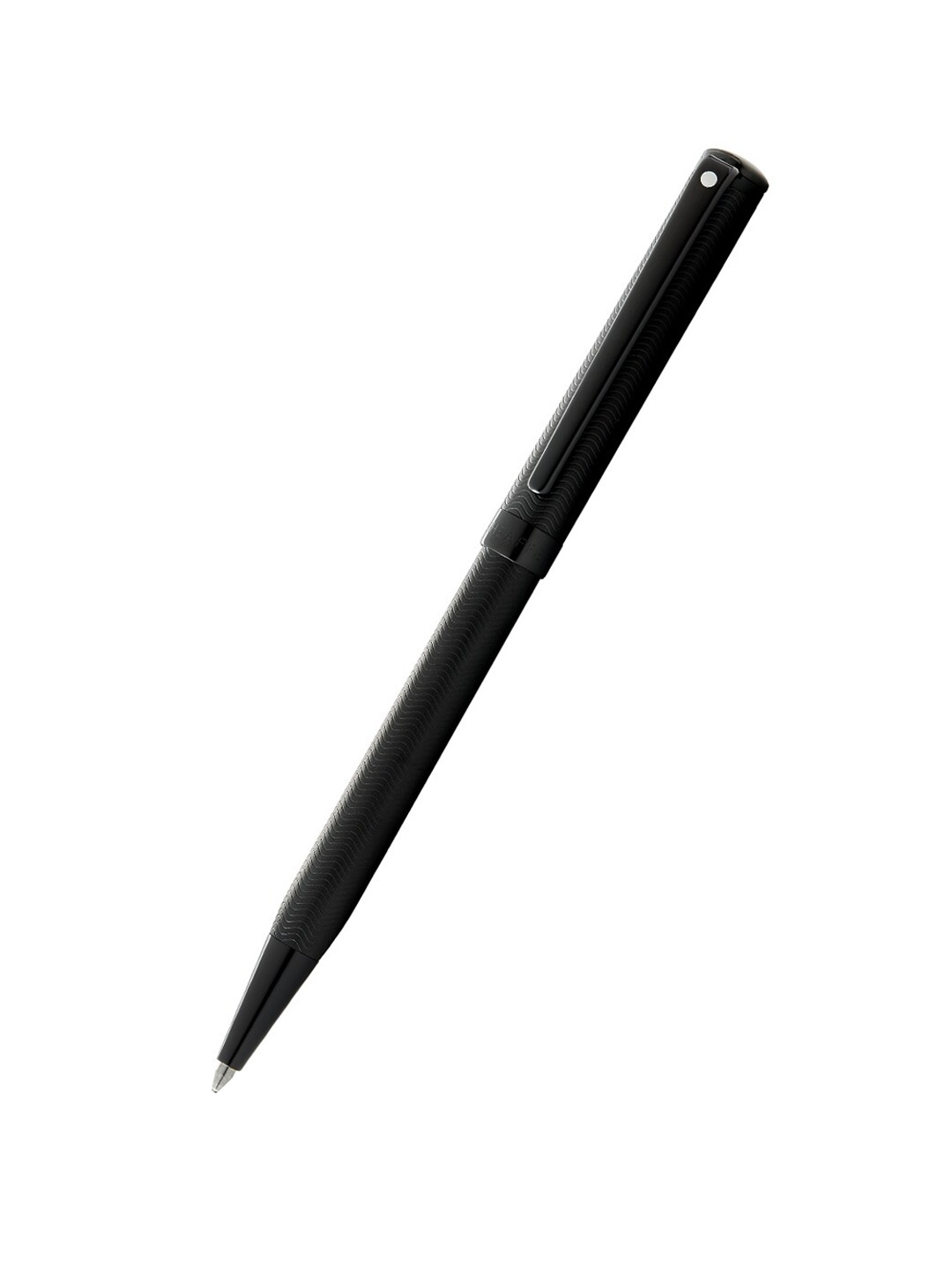 

Sheaffer Matte Black with Polished Black Trim 9244 Intensity Engraved Rollerball Pen