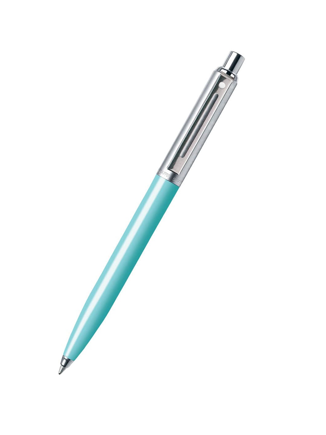 

Sheaffer Aqua with Brushed Chrome Cap and Chrome-Plated Trim A 321 Sentinel Ballpoint Pen, Blue