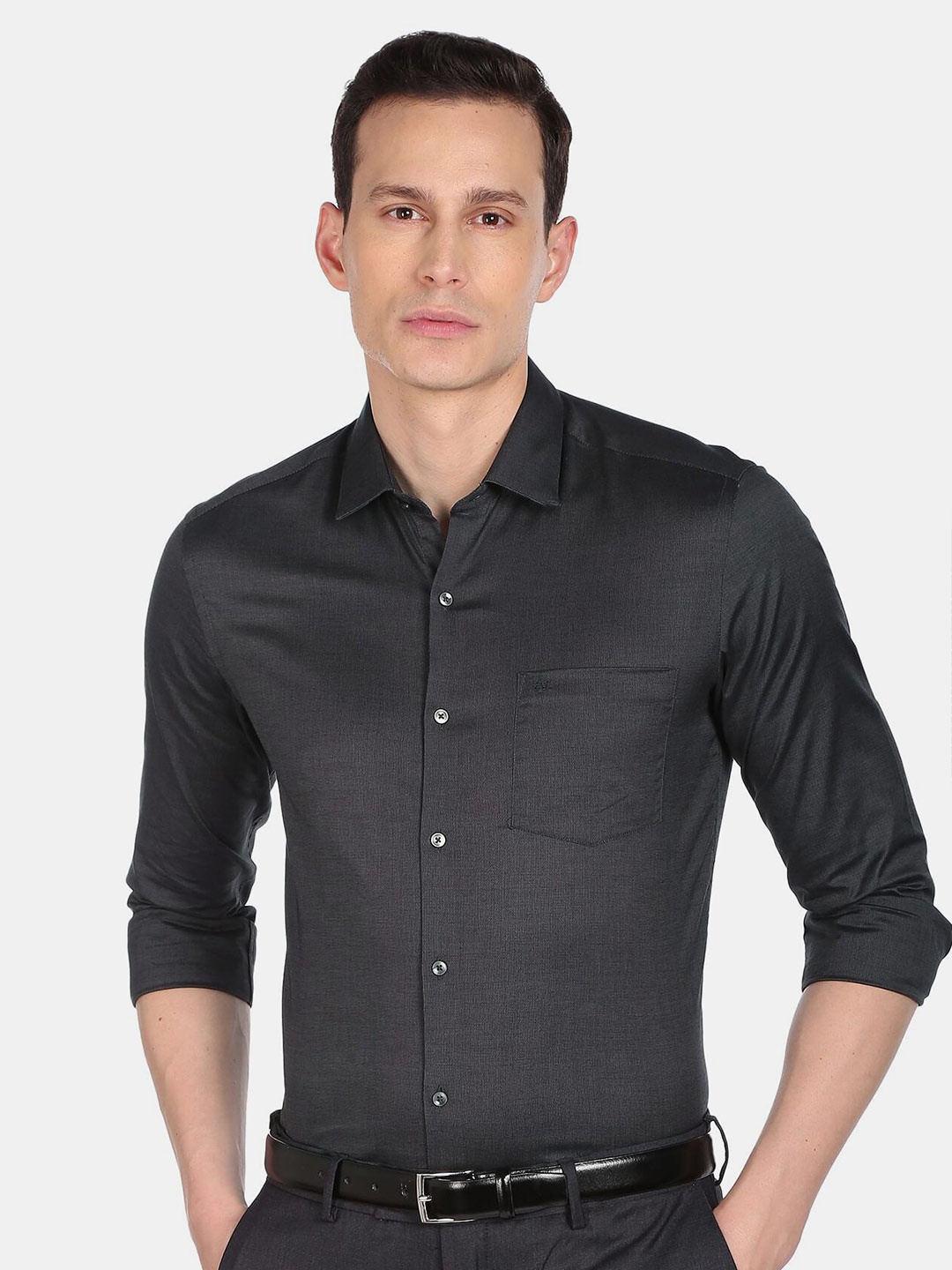 

Arrow Men Slim Fit Casual Shirt, Grey