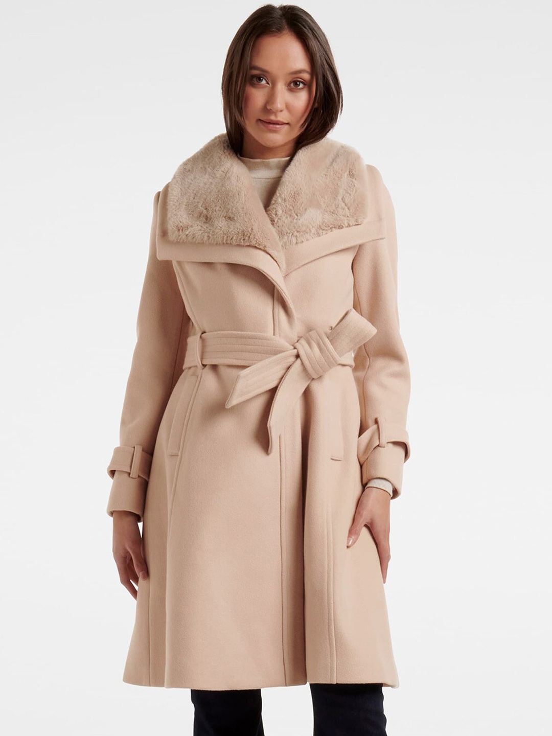 

Forever New Women Trench Coat, Pink