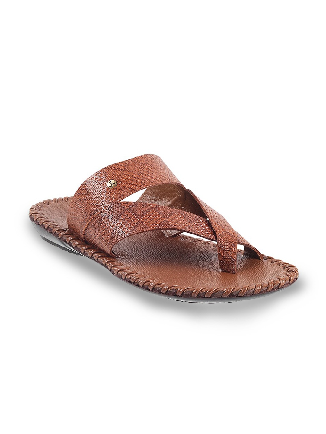 

Mochi Men Leather Comfort Sandals, Tan
