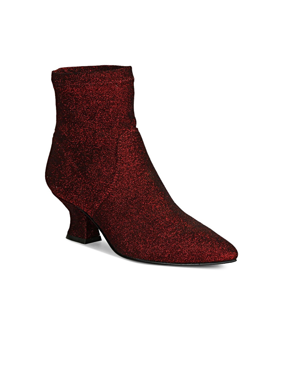 

Saint G Women Leather Winter Boots, Maroon