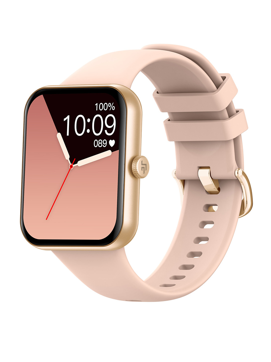 

CrossBeats Ignite LYT Max HR & BP Monitor In- Built Games 1.9" Display Smart Watch, Rose gold