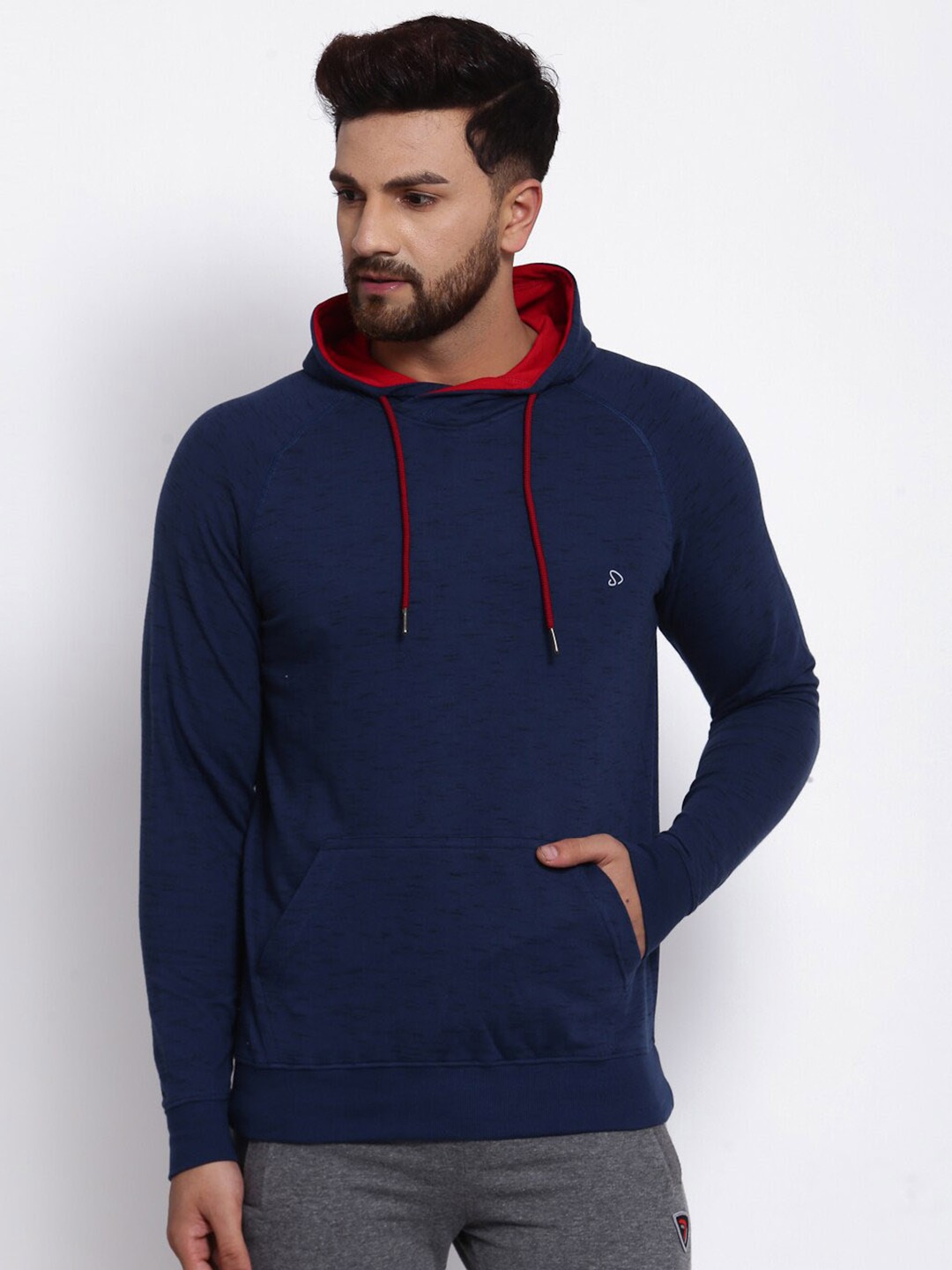 

SPORTO Pullover Hooded Sweatshirt, Blue