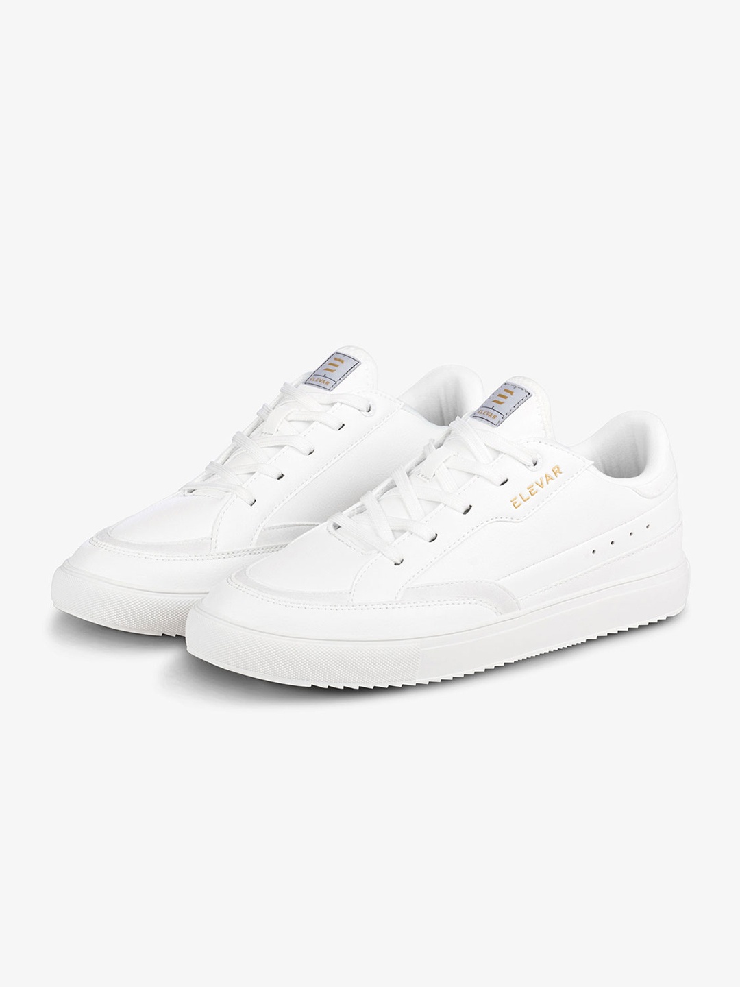 

ELEVAR Men Leather Walking Shoes, White