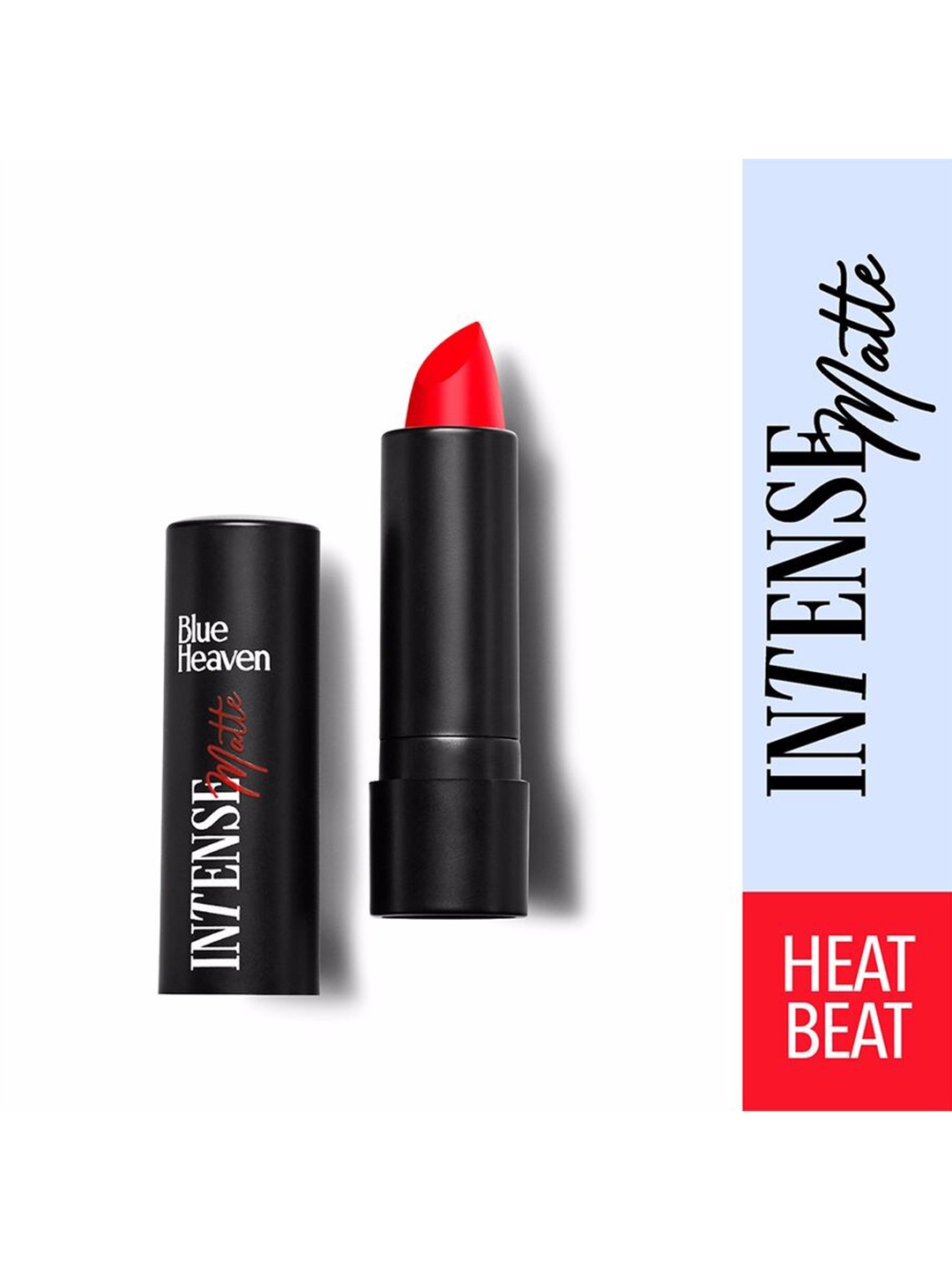 

Blue Heaven Intense Matte Moisturising Lipstick 4g - Heat Beat, Red