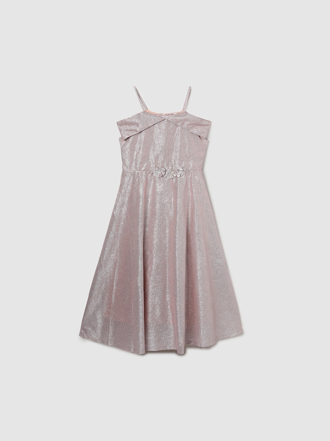 

max Girls Embellished A-Line Dress, Mauve