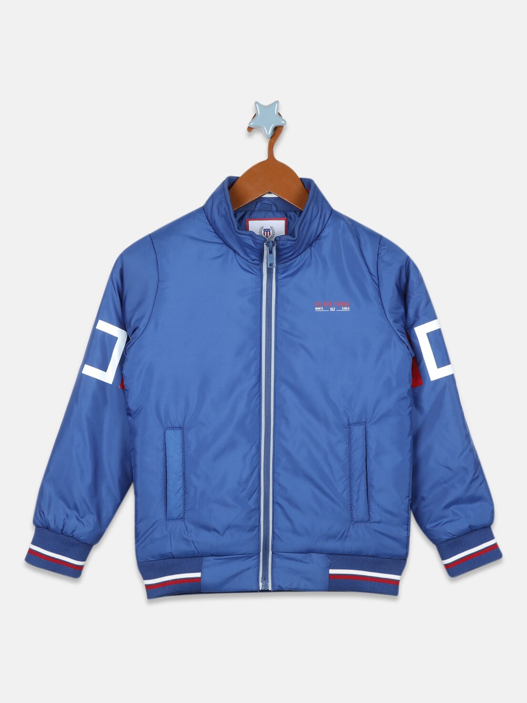 

Monte Carlo Boys Bomber Jacket, Blue